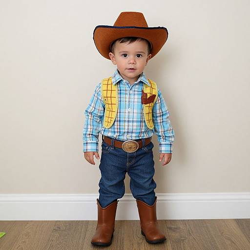 Woody Costume Baby Boy Portrait