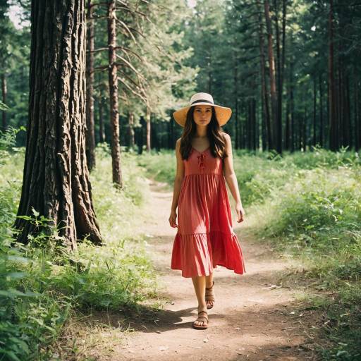 Charming Summer Outfit for Young Ladies