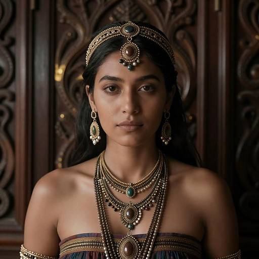 Ornate Portrait of a Woman