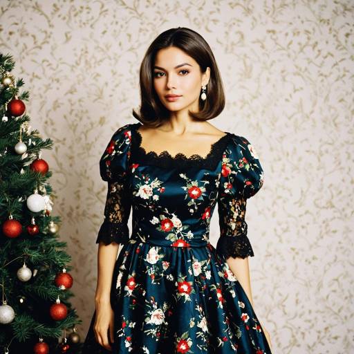 Elegant Giuliana Cosplay Inspired by Christmas