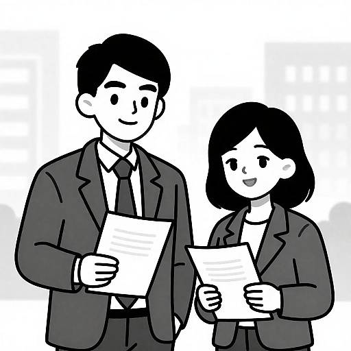 Cartoon Characters in Professional Attire