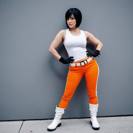Chell Cosplay: Bold Colors and Style