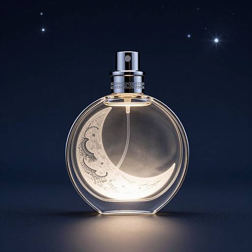 Ethereal Moonlit Perfume Bottle
