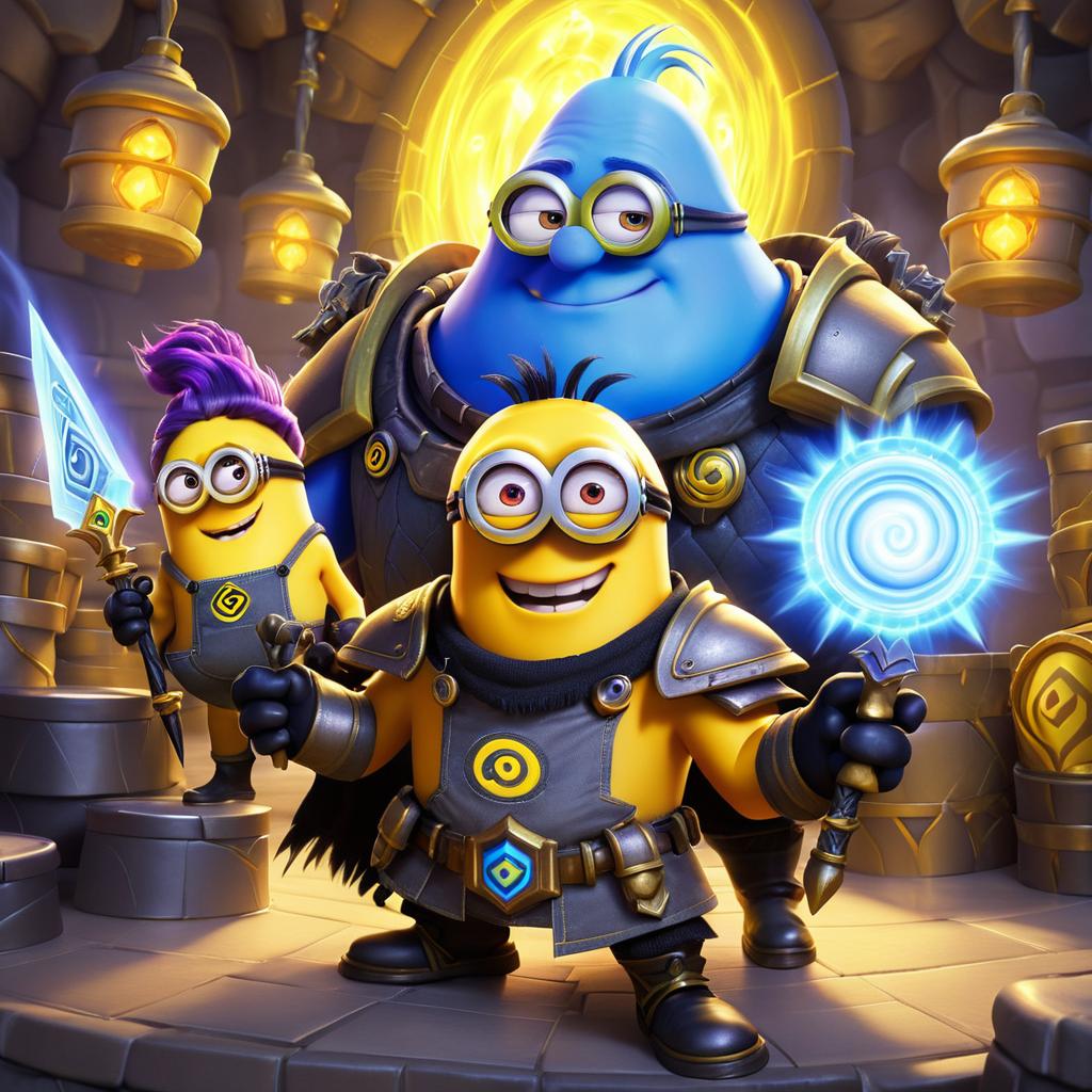 Minions Reimagined as Hearthstone Card