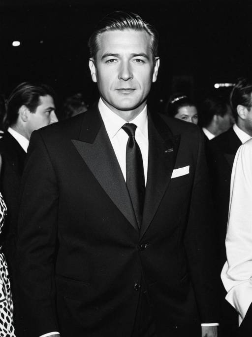 Man in Black Tuxedo at Formal Event