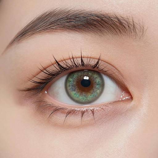 Realistic Close-Up of Woman's Eye