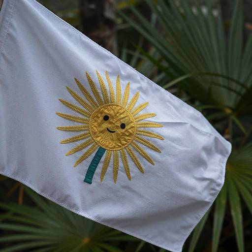 Dew-Kissed Bendera in Tropical Light