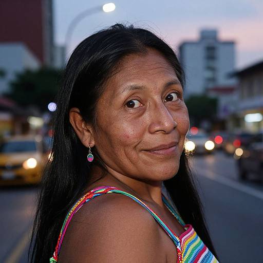 Photorealistic Portrait of Amazonian Woman