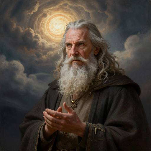 Wise Man Inspired by Supreme Mind