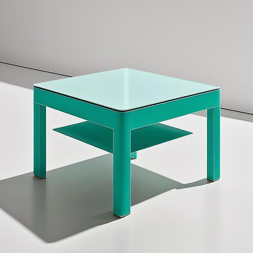 Artistic Colorful Coffee Table Design