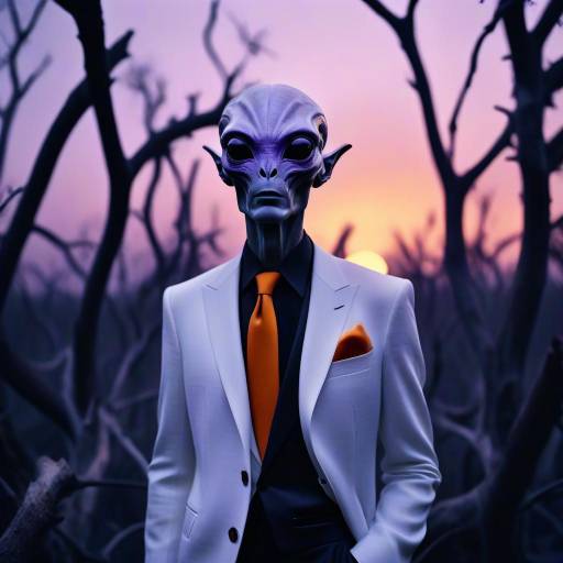 Alien Fashion in a Dark Paradise