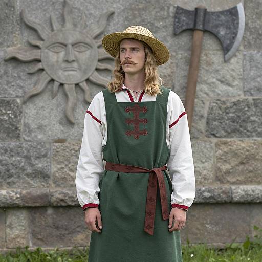 Medieval Midsommar Costume Photography