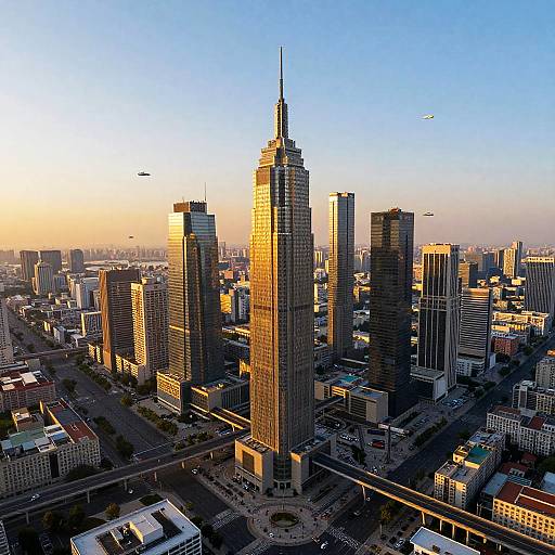 Ceretti Aerial Futuristic Metropolis