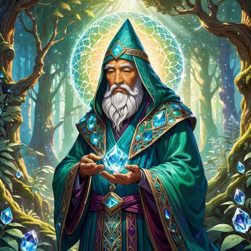 Crystal Sage in Enchanted Forest Crystal Sage in Enchanted Forest