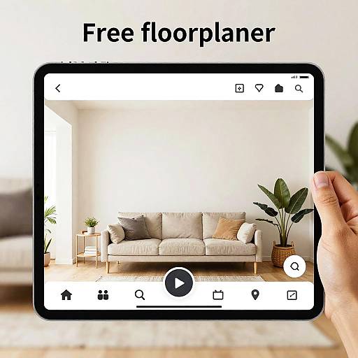 Free Floorplanner App UI Design