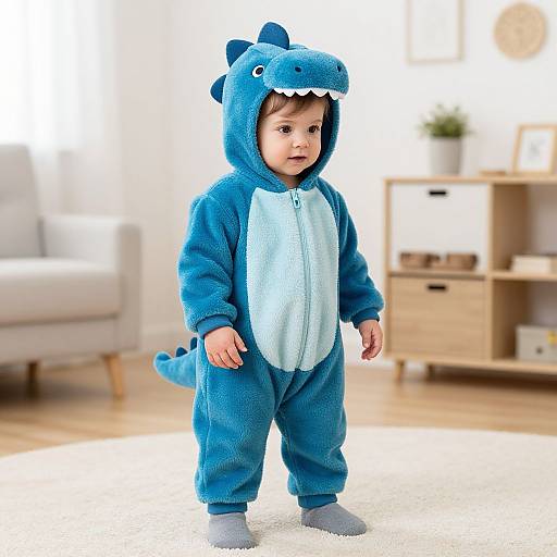Teal Dinosaur Toddler Costume