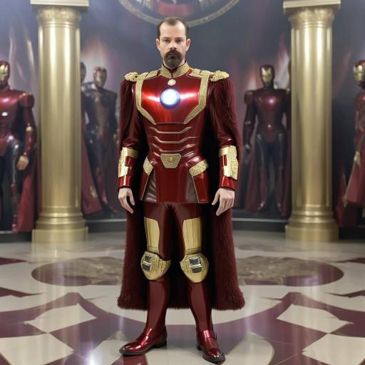 Tsar Nicholas II as Iron Man Concept