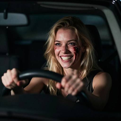 Maniacal Drive at Night