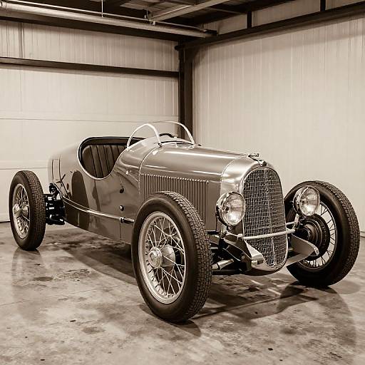 1930s Art Deco Race Car