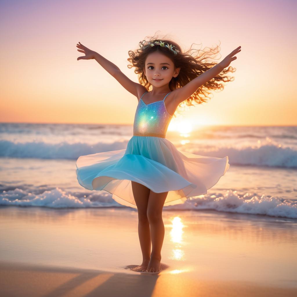 Radiant Innocence at Sunrise Beach