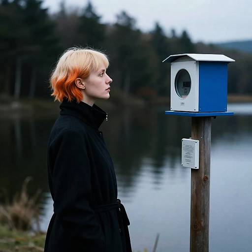 Dusk Scene with Weather Station Profile