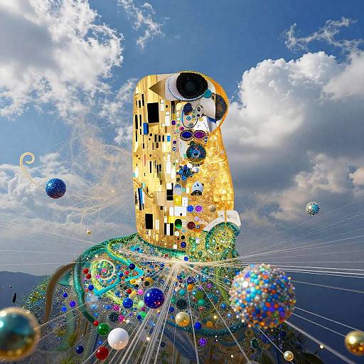 Quantum Realm Inspired by Master Artists