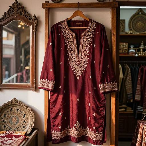 Elegant Pathani Suit in Heritage Shop