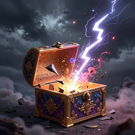 Pandora's Box Unleashing Chaos