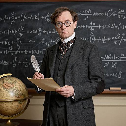 Early 20th Century Professor Costume