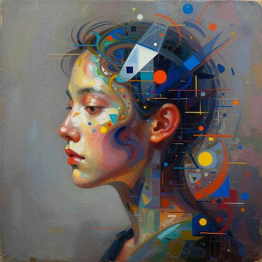 Abstract Fusion of Creativity and AI