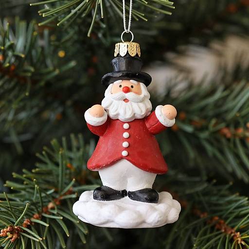 Handmade Christmas Carollers Ornament