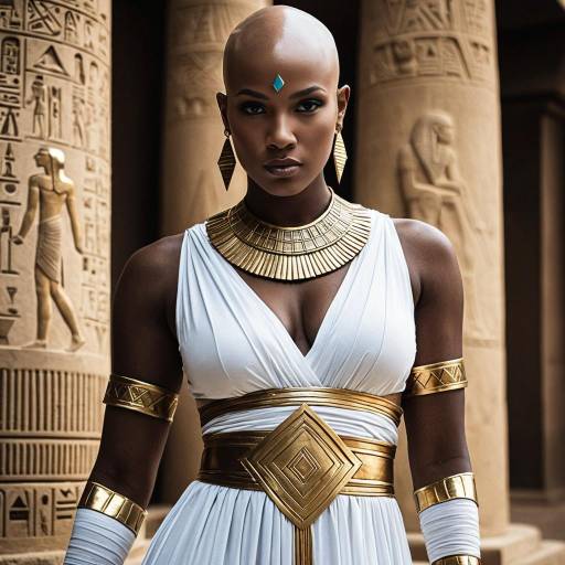 Sexy Jinx Cosplay with Egyptian Flair
