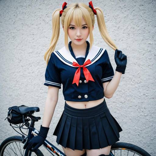 Cosplay photo of abukuma kai ni (kancolle). Costume clothes