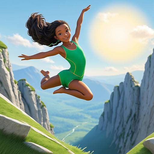 Lily the Agile Acrobat Inspiring Friends