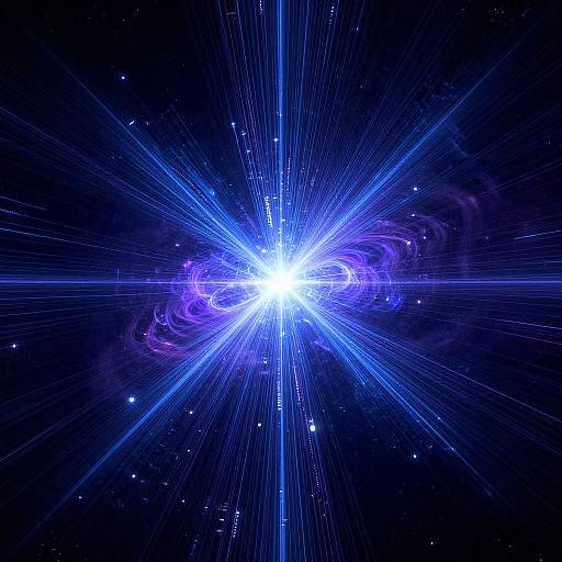 Cosmic AI Abstract Art