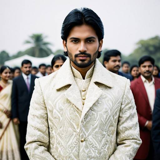 Indian Groom in Traditional Wedding Attire