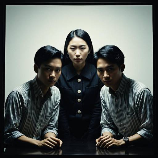 Dramatic Cinematic Portraits with Symmetry