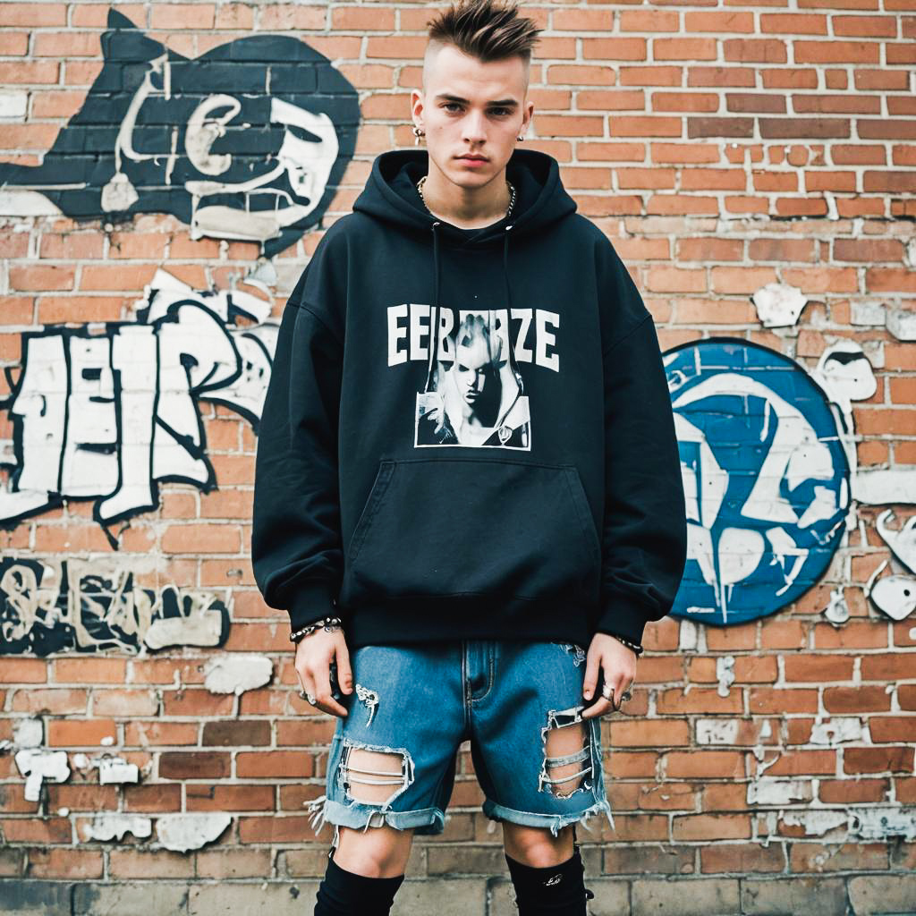 Punk-Inspired Youth in Alternative Fashion