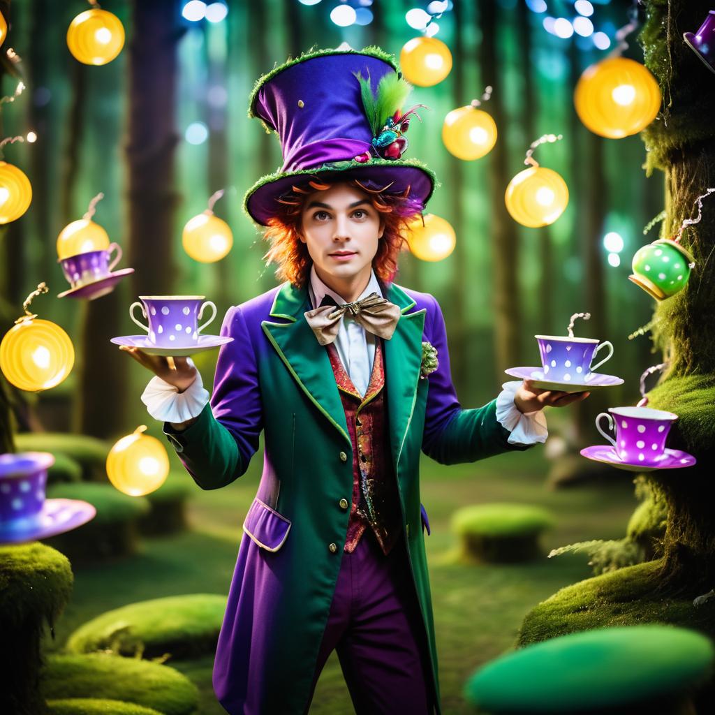 Peter Pan Meets the Mad Hatter's Tea Party