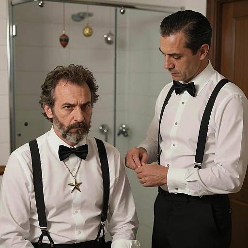 Intense Encounter of Two Gentlemen