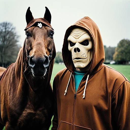Scooby Doo Horse Head Villain Costume