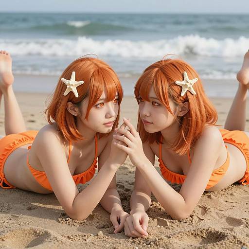 Sunkissed Beach Bliss with Friends