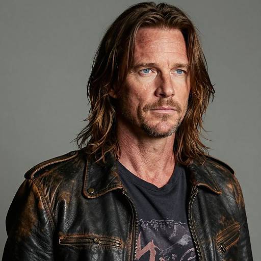 Charismatic Musician Portrait with Depth