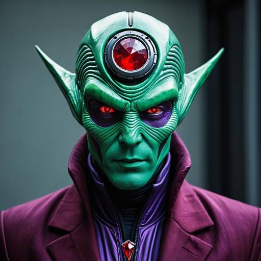 Futuristic Alien Cosplay: Doctor Nefarious
