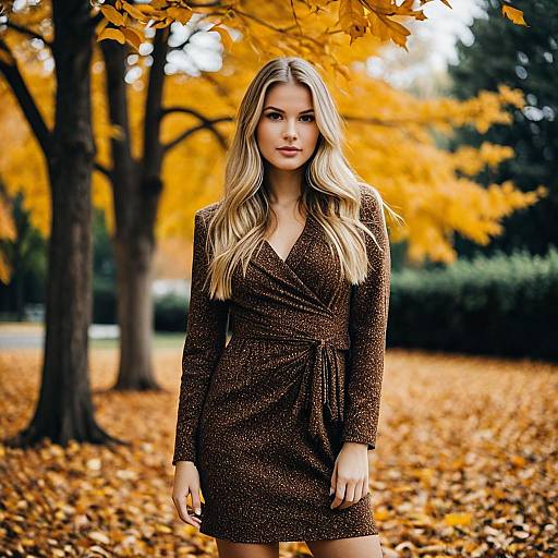 Stylish Autumn Work Outfit for Women
