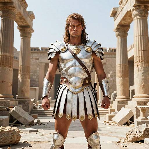 Ares God of War in Glorious Armor