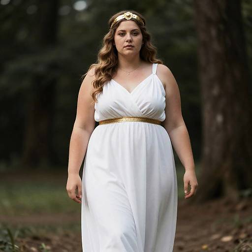 Plus Size Grecian Goddess Portrait
