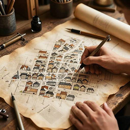 Rustic Town Map Maker Workshop