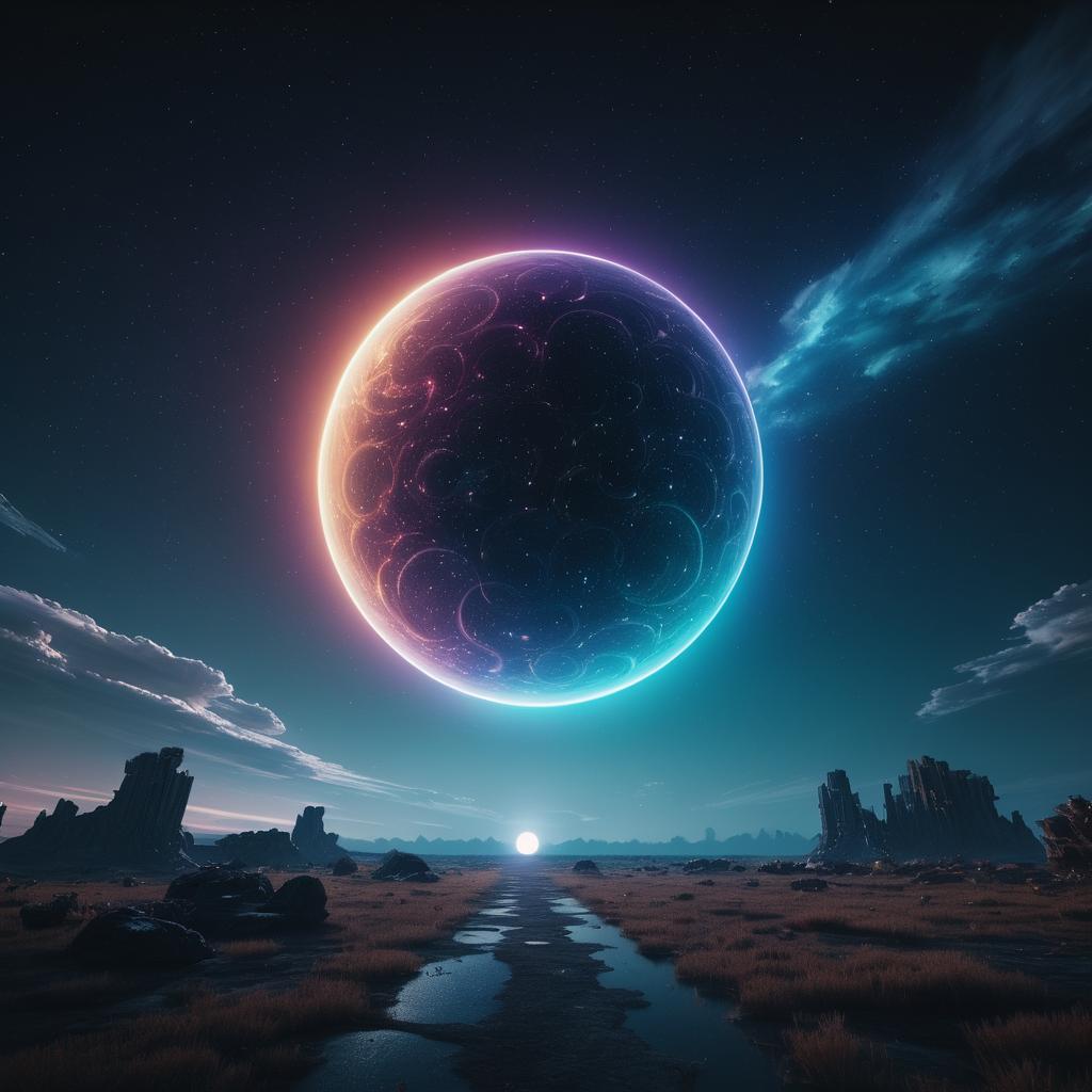 Cinematic Depiction of Mysterious Sky Objects