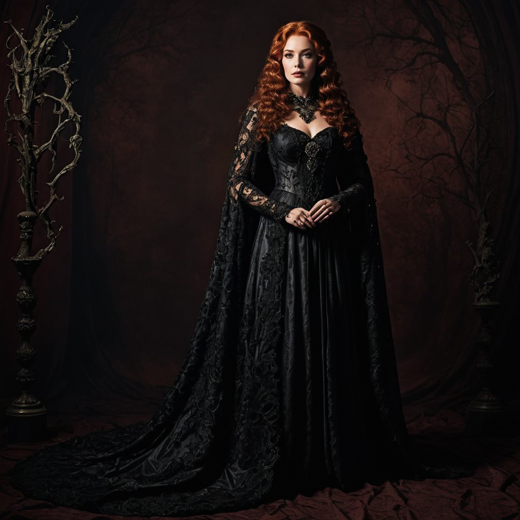 Undead Noblewoman: A Dark Elegance